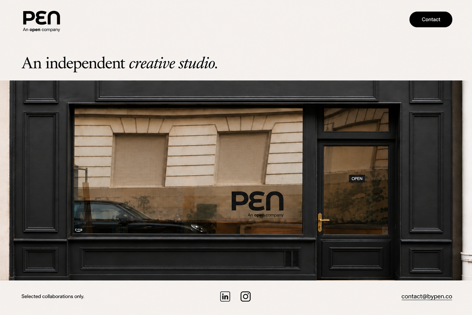 PEN homepage